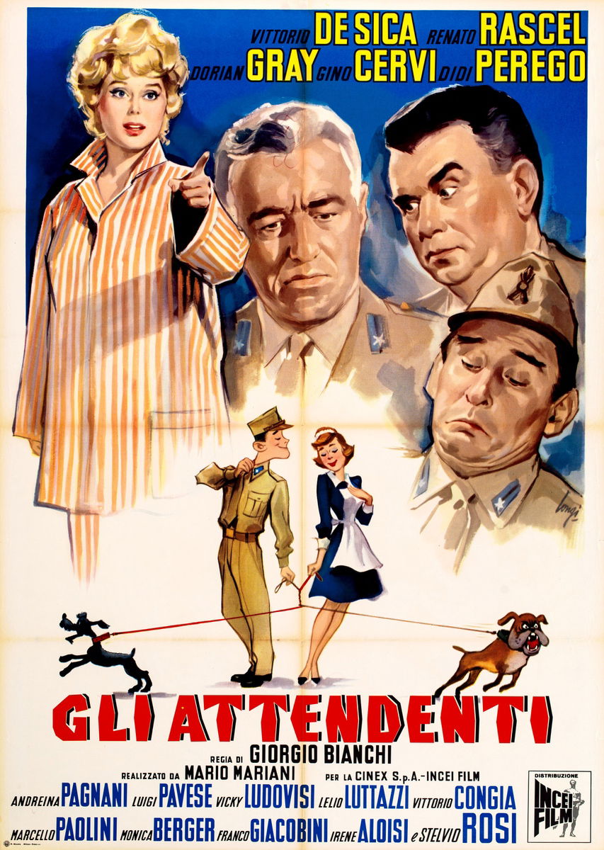 Gli attendenti - Manifesto 1