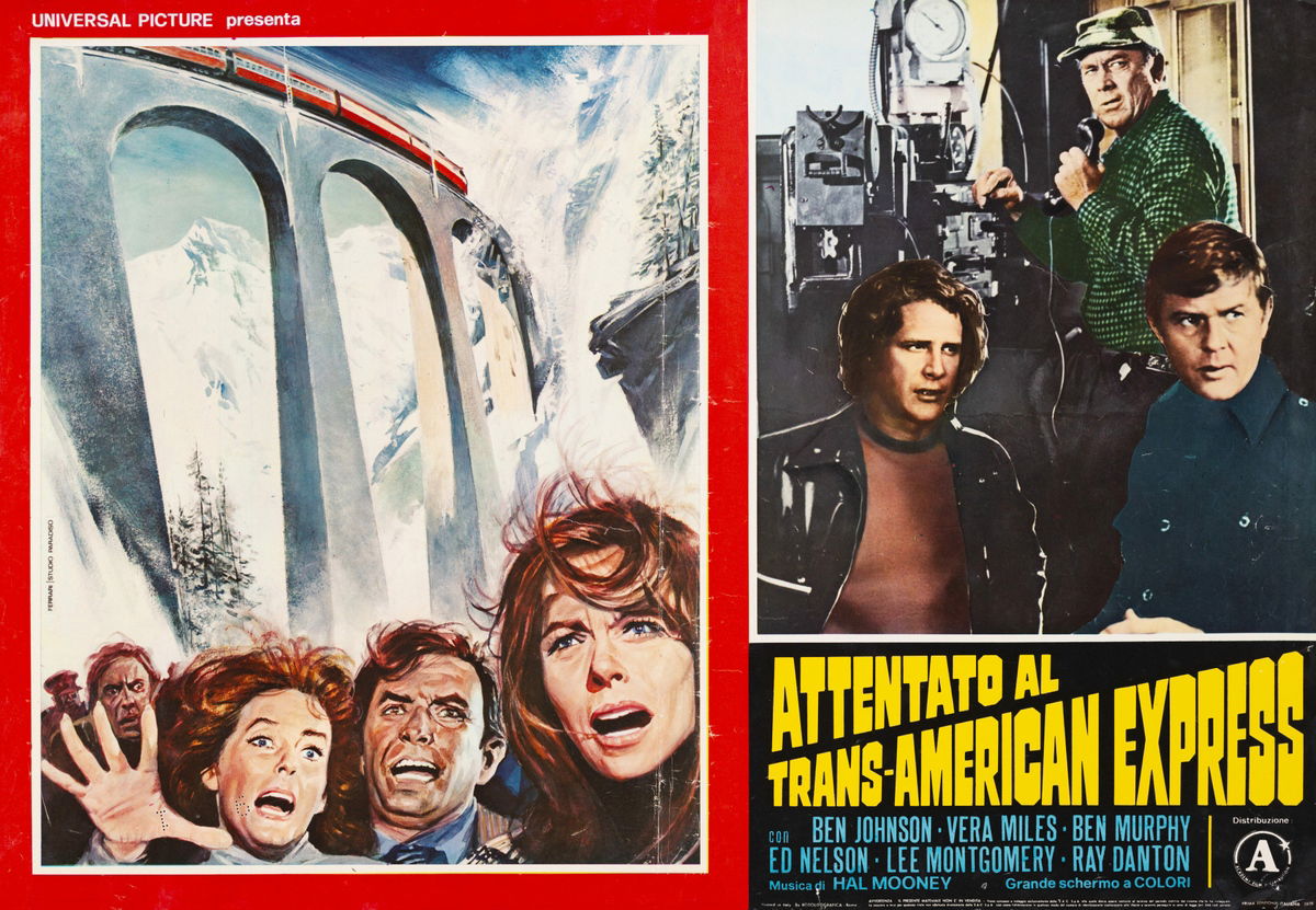 Attentato al Trans American Express - Fotobusta 1