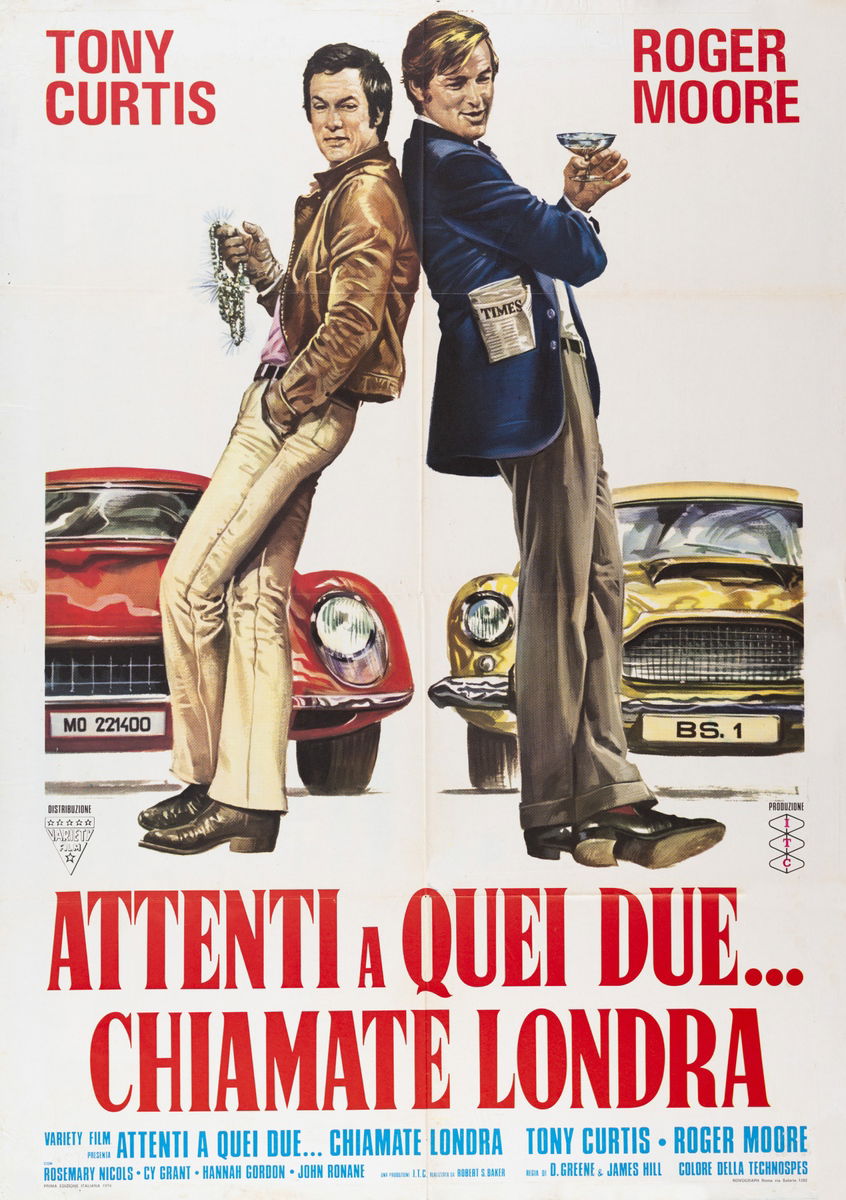 Attenti a quei due... chiamate Londra - Manifesto 1
