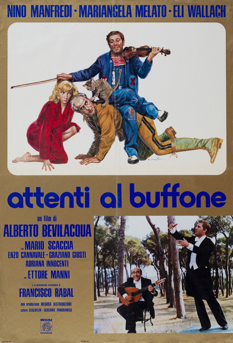 Attenti al buffone - Manifesto 2