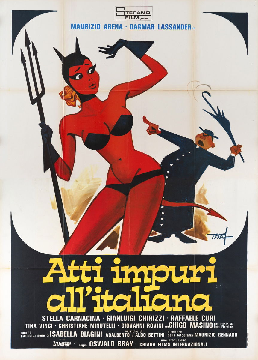 Atti impuri all'italiana - Poster 1