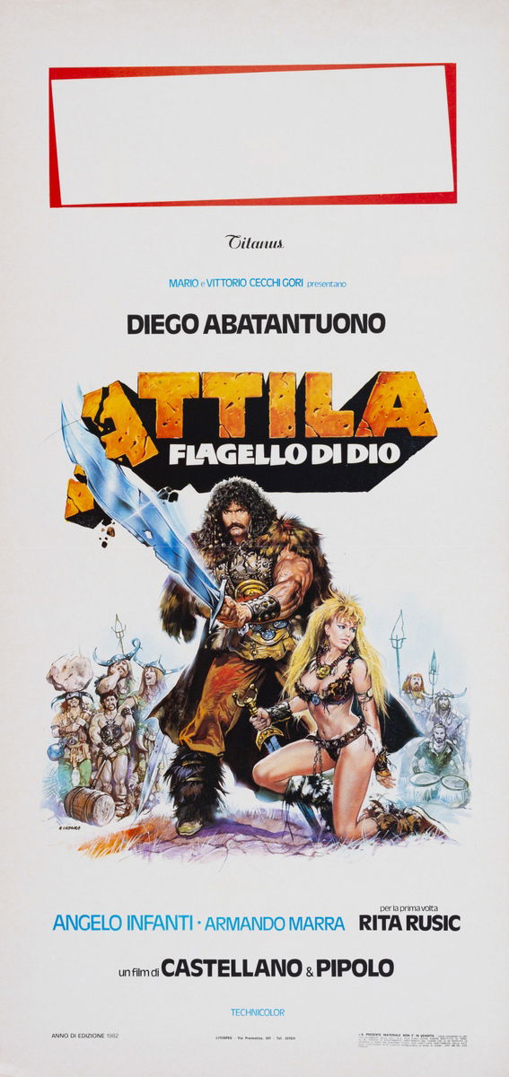 Attila Scourge of God - Lobby Card 1