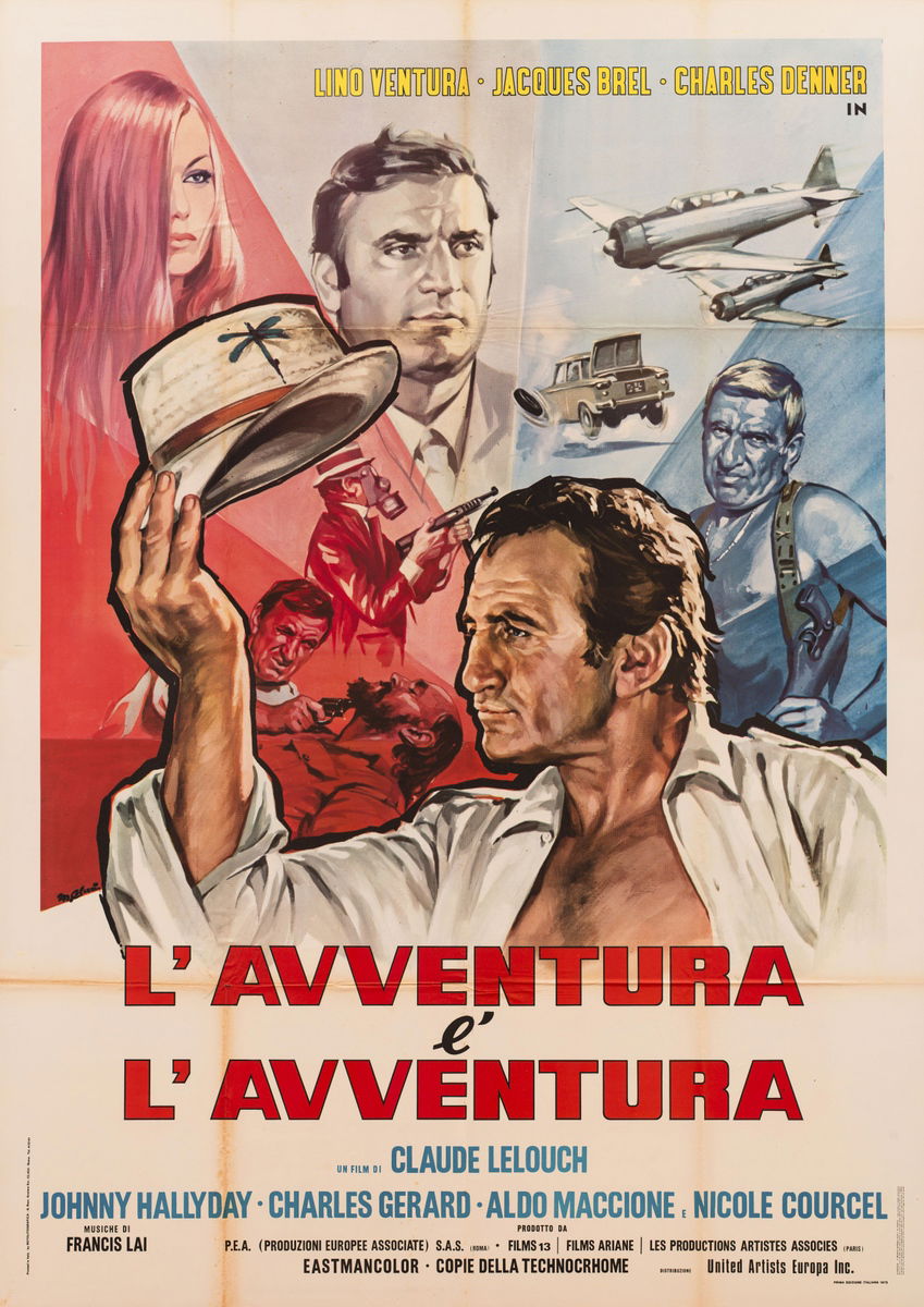 L'avventura è l'avventura - Manifesto 1