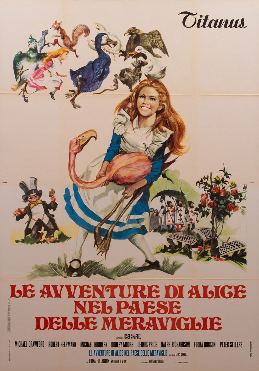 Le avventure di Alice nel Paese delle Meraviglie - Manifesto 1