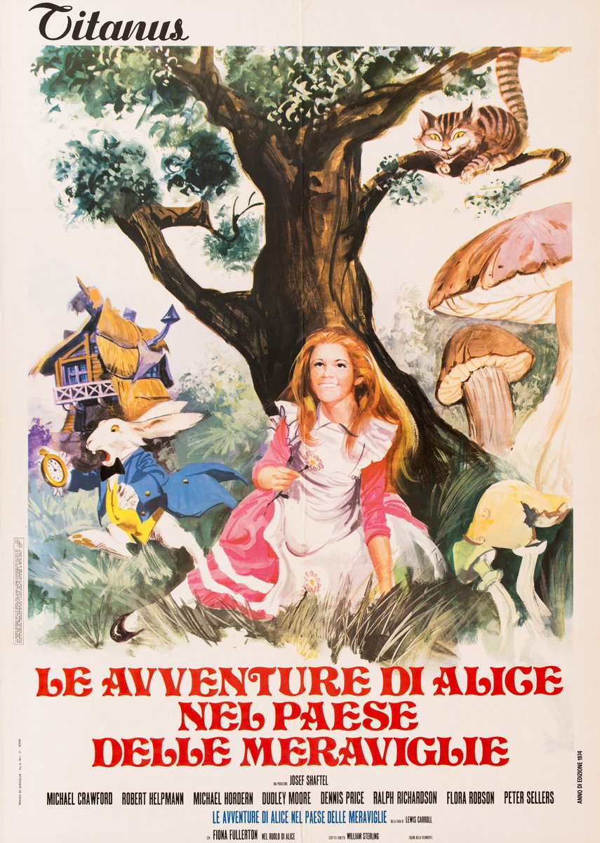 Poster 2 for the film Alice's Adventures in Wonderland (1972)
