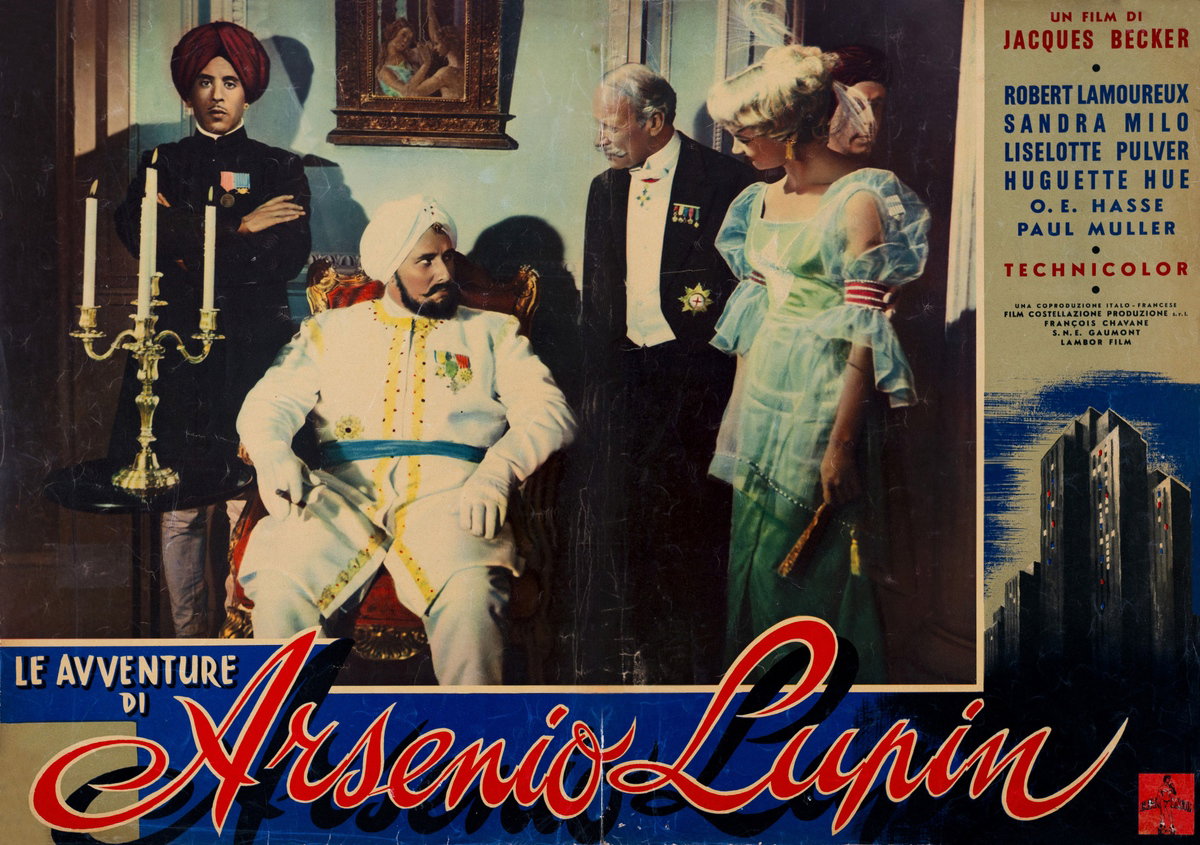 The Adventures of Arsène Lupin - Fotobusta 1