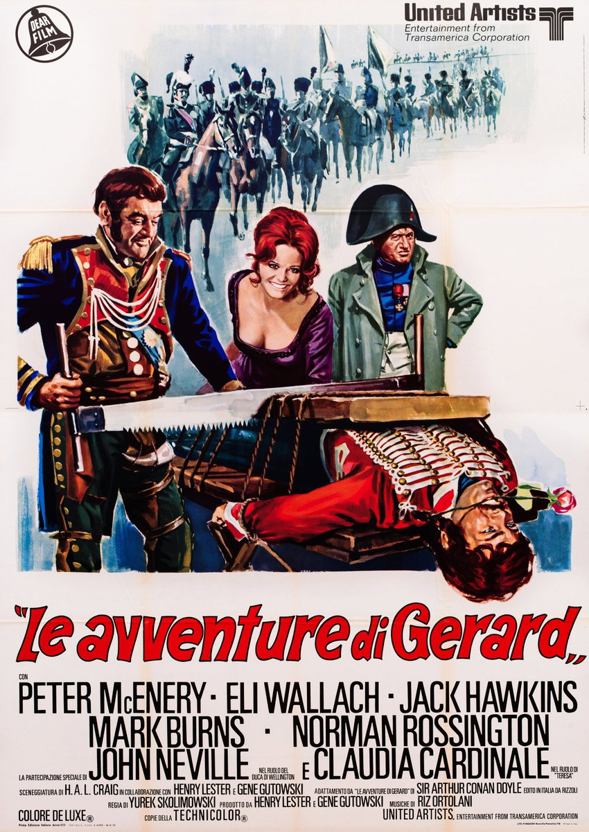 Manifesto 2 per il film Le avventure di Gerard (1970)