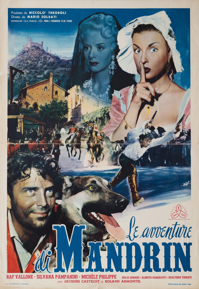 Le avventure di Mandrin - Manifesto 2