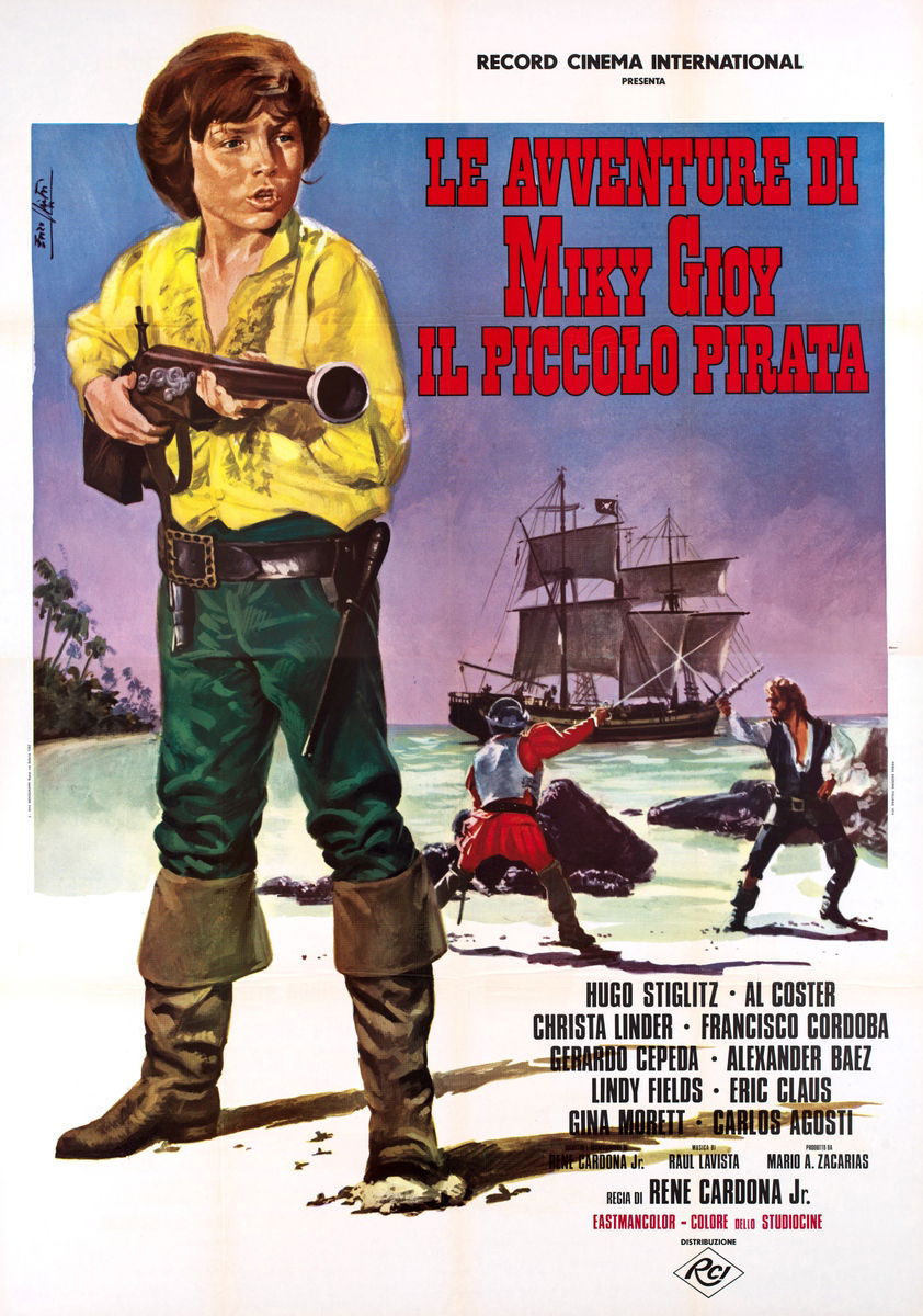 Le avventure di Miky Gioy il piccolo pirata - Manifesto 1