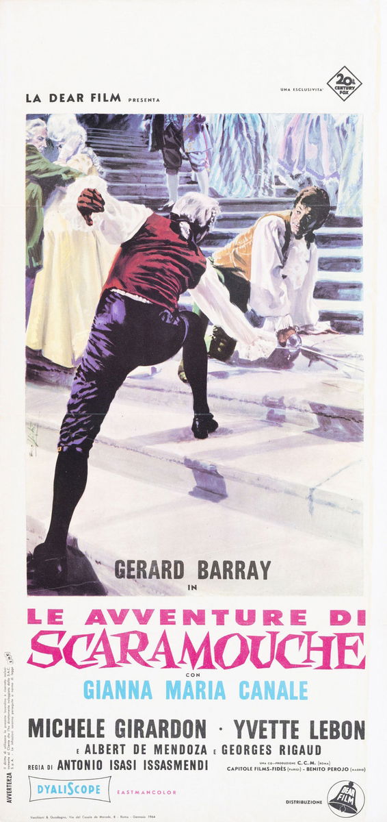 Le avventure di Scaramouche - Locandina 1
