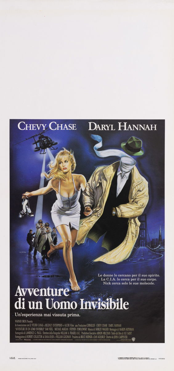 Memoirs of an Invisible Man - Lobby Card 1