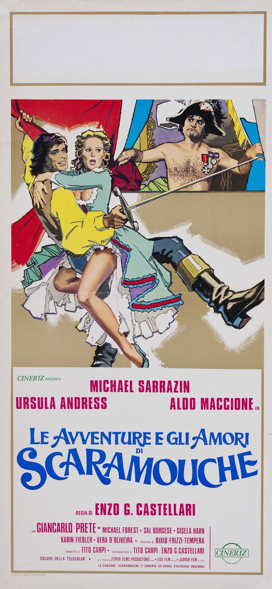 The Loves and Times of Scaramouche - Lobby Card 1