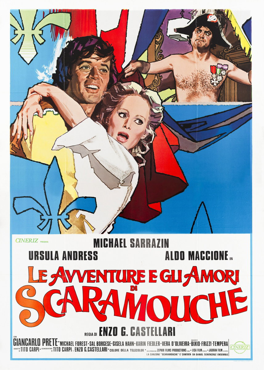 Le avventure e gli amori di Scaramouche - Manifesto 2