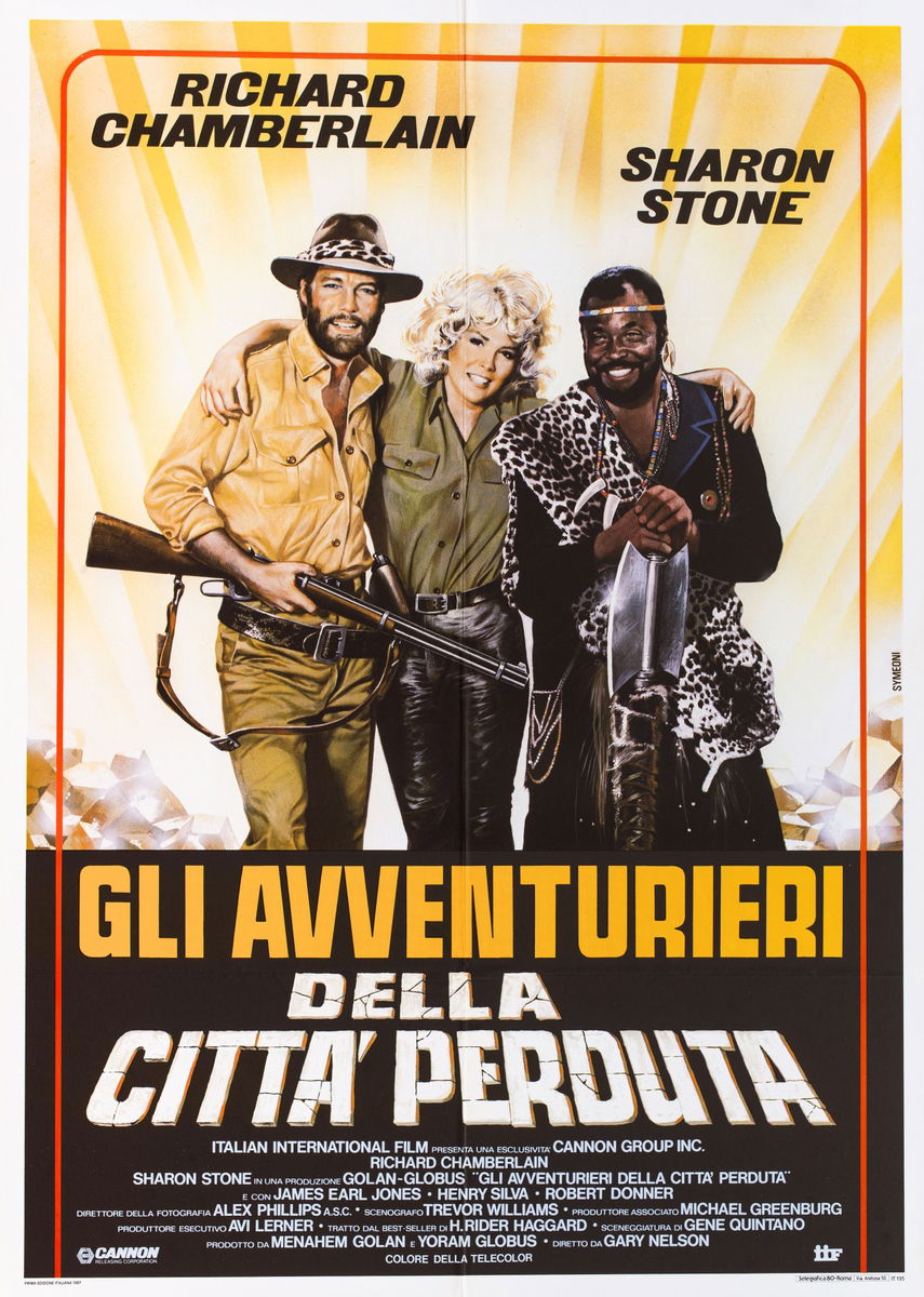 Gli avventurieri della città perduta - Manifesto 1