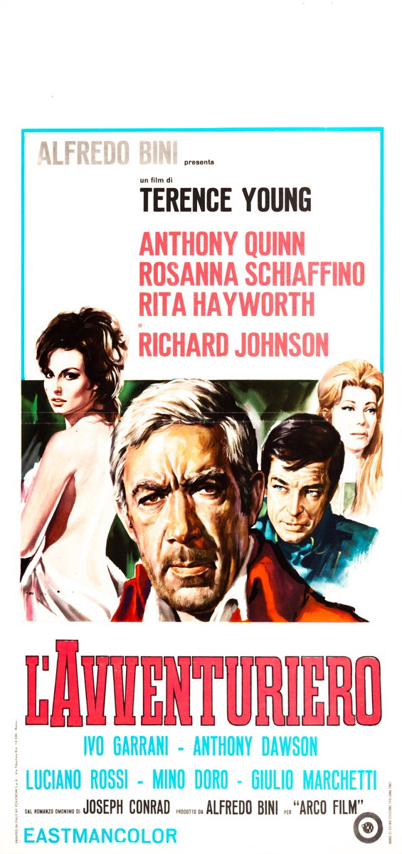 Locandina 2 for the film The Rover (1967), painted by Originario