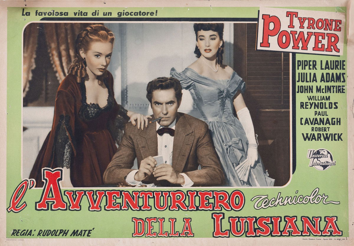 L'avventuriero della Louisiana - Fotobusta 1