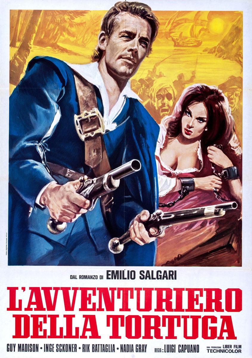 L'avventuriero della Tortuga - Manifesto 1