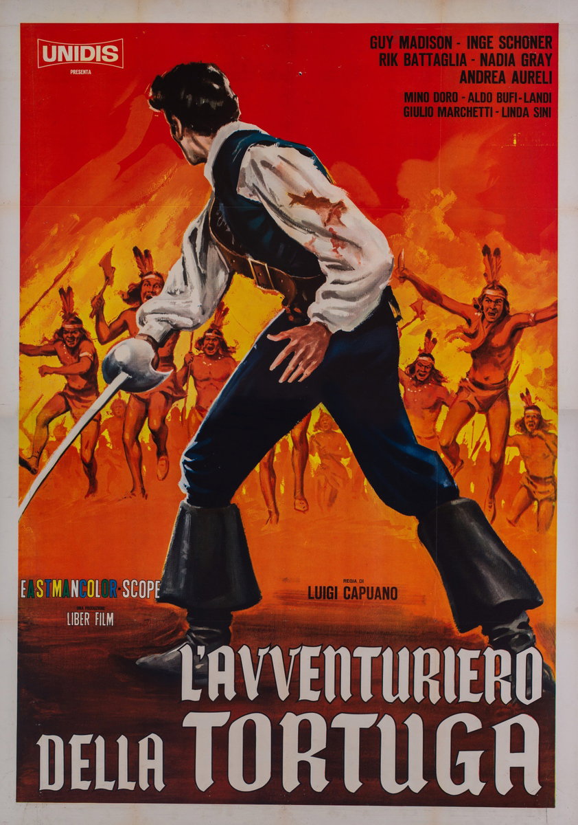 Poster 2 for the film Adventurer of Tortuga (1965)