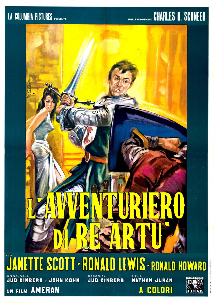 L'avventuriero di re Artù - Manifesto 1