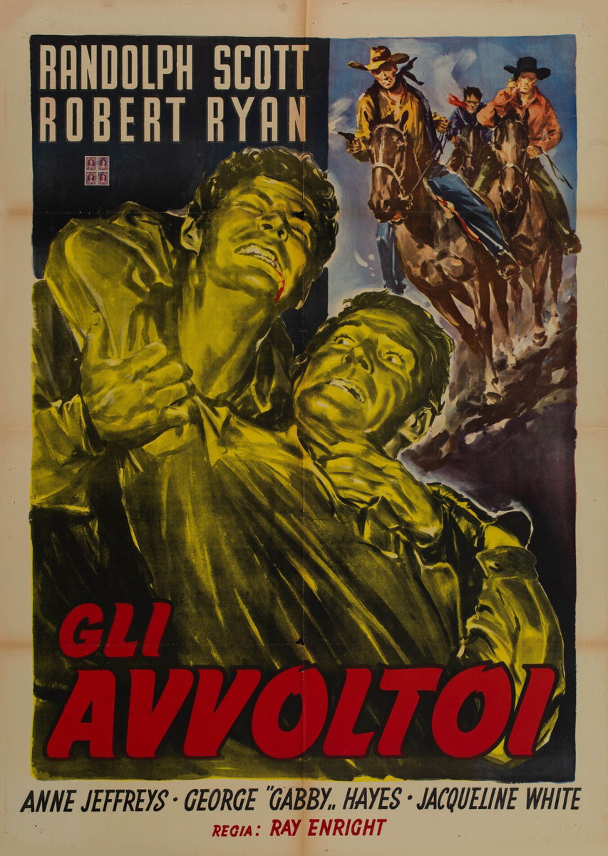 Gli avvoltoi - Manifesto 1