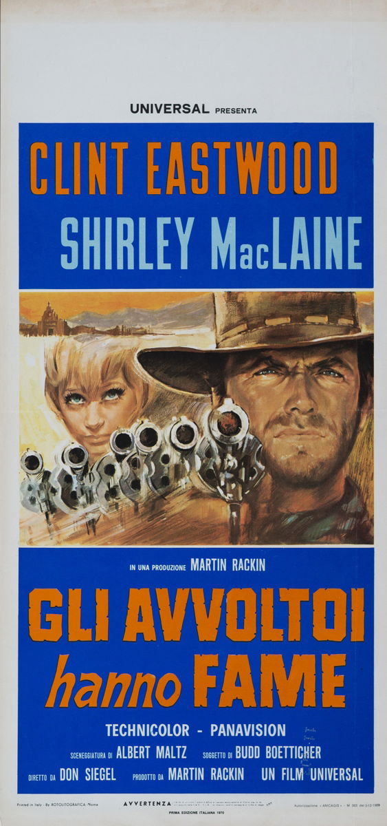 Two Mules for Sister Sara - Lobby Card 1