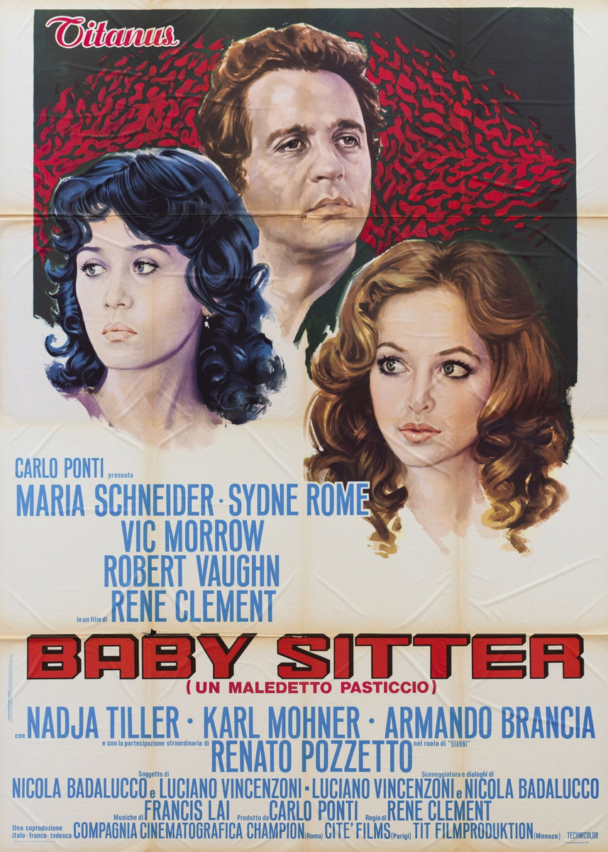 Manifesto 2 per il film Babysitter - Un maledetto pasticcio (1975)