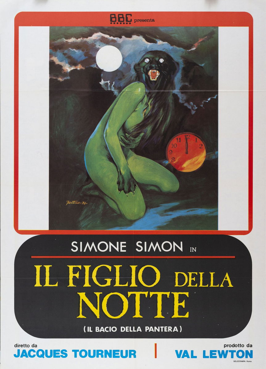 Il bacio della pantera - Manifesto 1