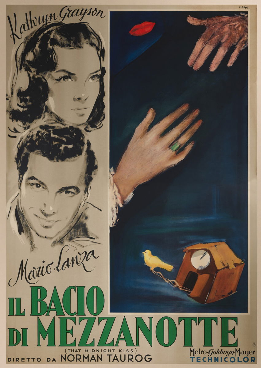 Il bacio di mezzanotte - Manifesto 1