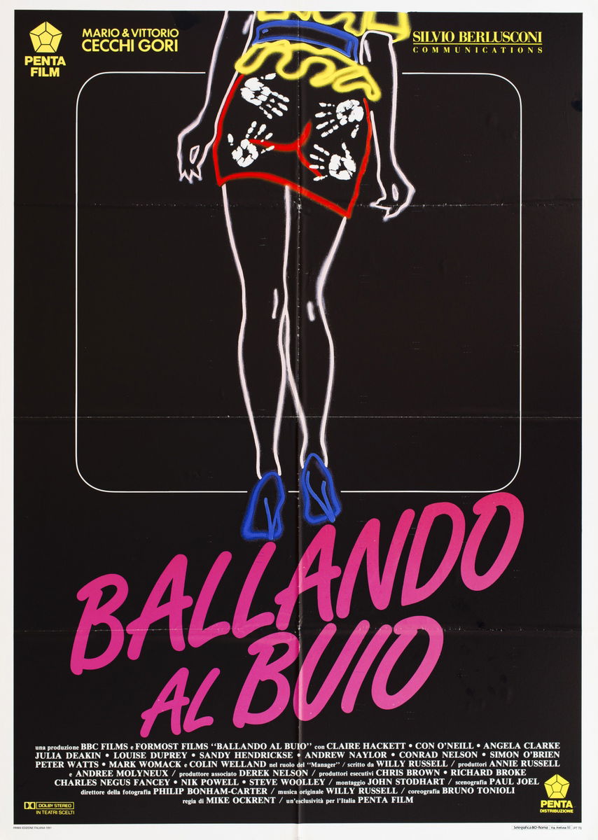 Ballando al buio - Manifesto 1