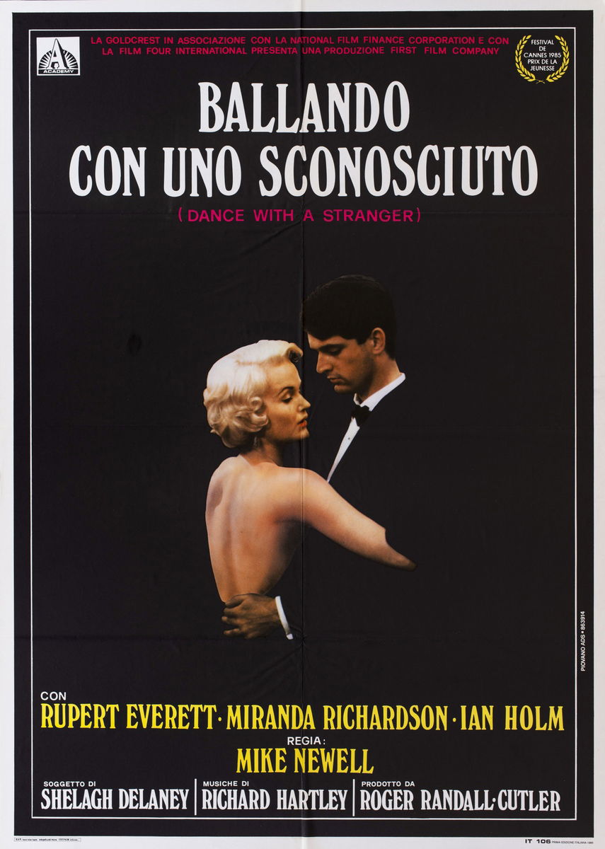 Ballando con uno sconosciuto - Manifesto 1