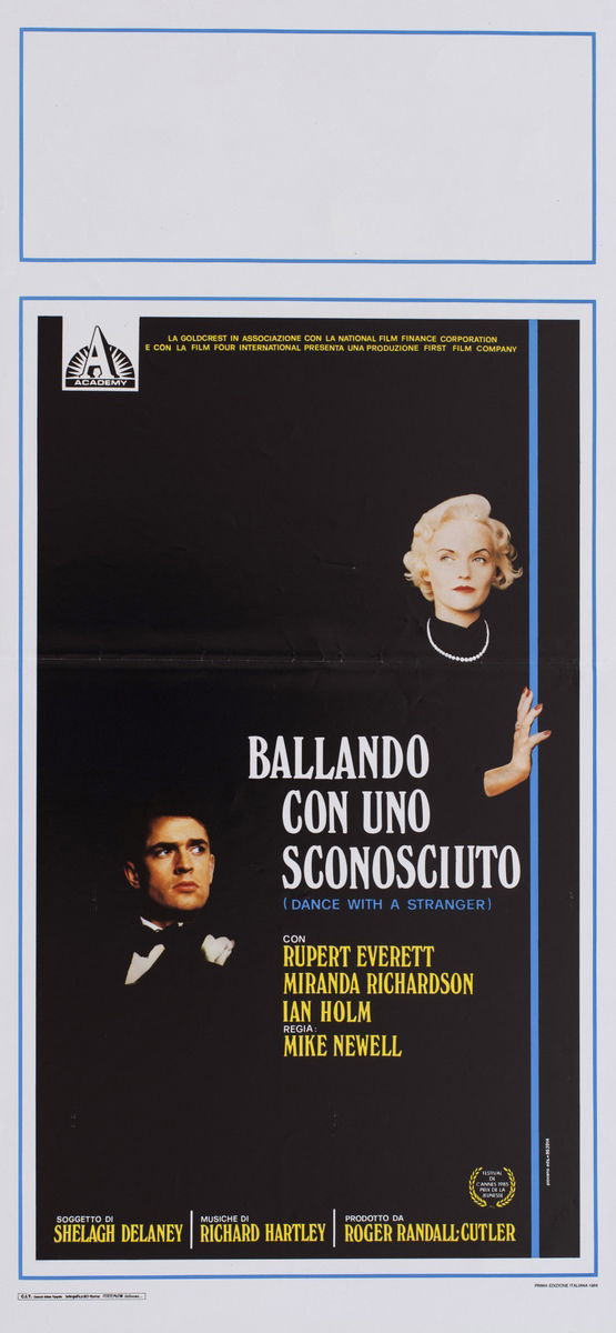 Dance with a Stranger - Lobby Card 1