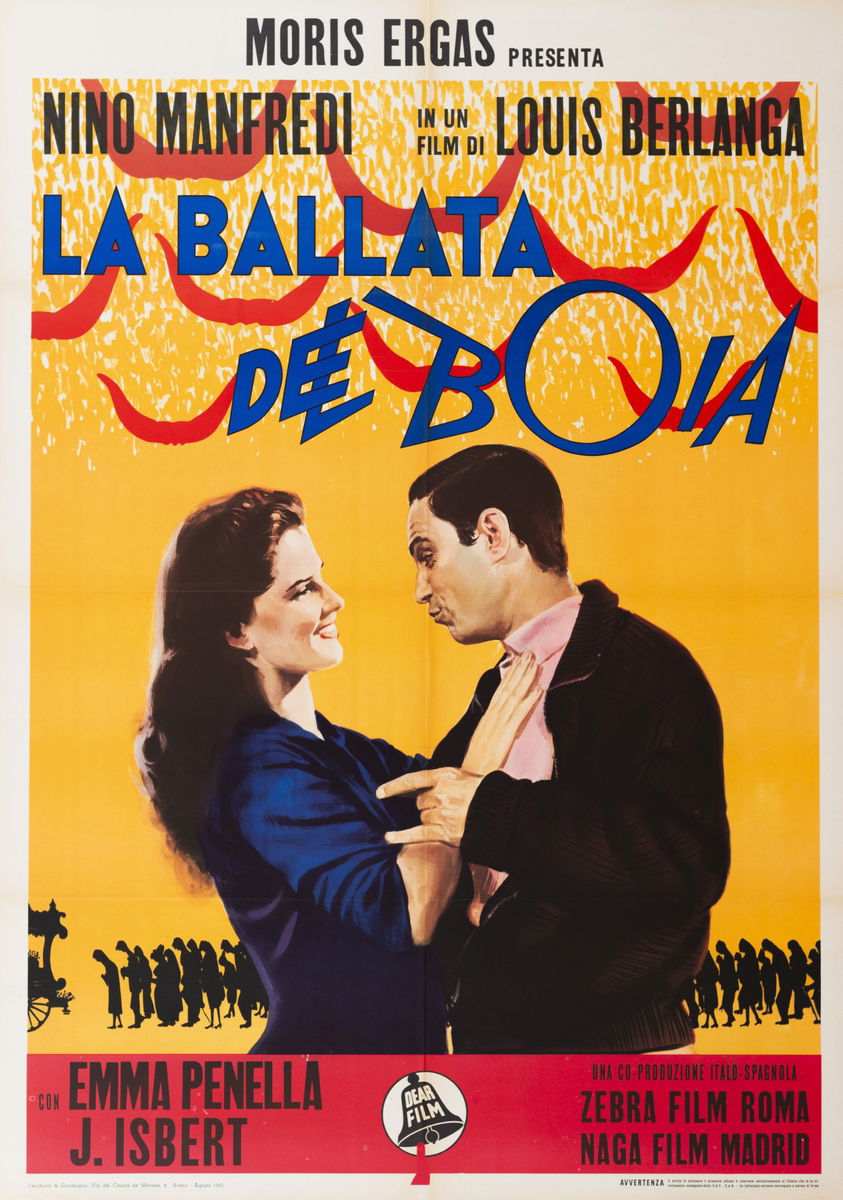 La ballata del boia - Manifesto 1