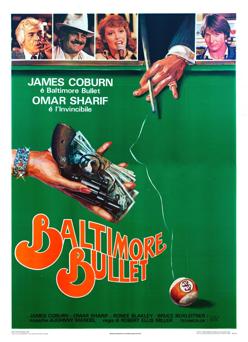 Poster 2 for the film The Baltimore Bullet (1980)
