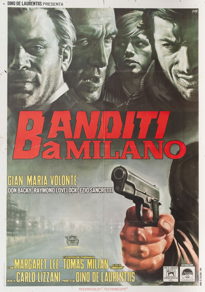 Banditi a Milano - Manifesto 1