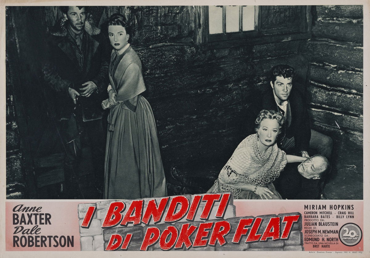 I banditi di Poker Flat - Fotobusta 1