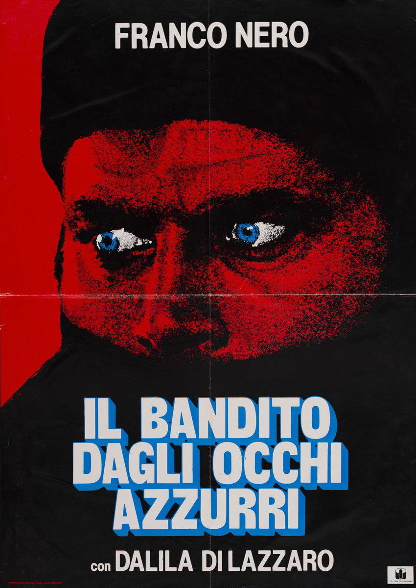 Manifesto 3 per il film Il bandito dagli occhi azzurri (1980)