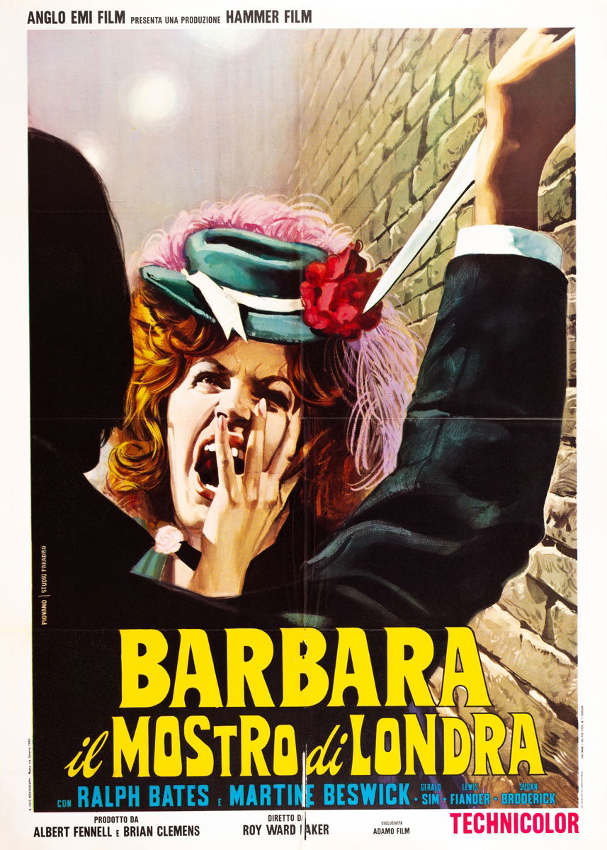 Barbara il mostro di Londra - Manifesto 1
