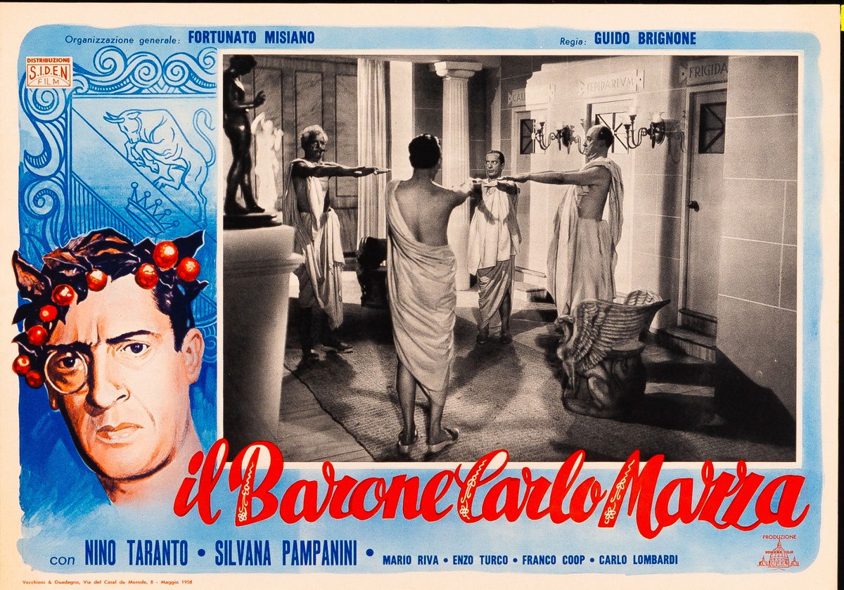 Il barone Carlo Mazza - Fotobusta 1