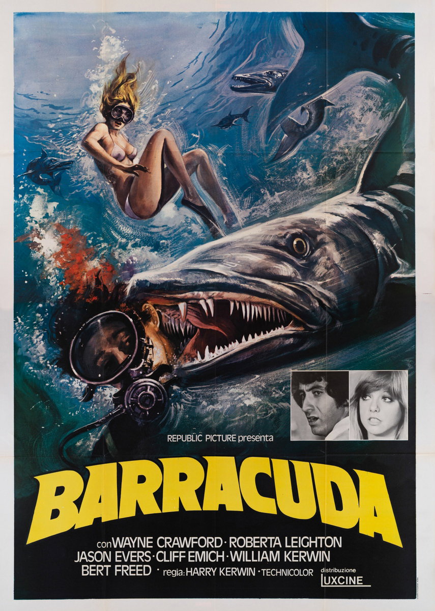 Poster 2 for the film Barracuda (1978)