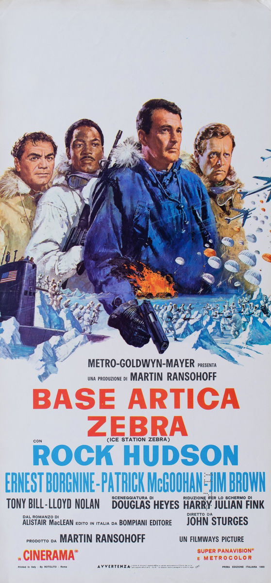 Ice Station Zebra - Lobby Card 1
