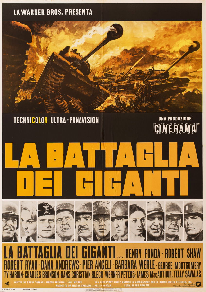 La battaglia dei giganti - Manifesto 1