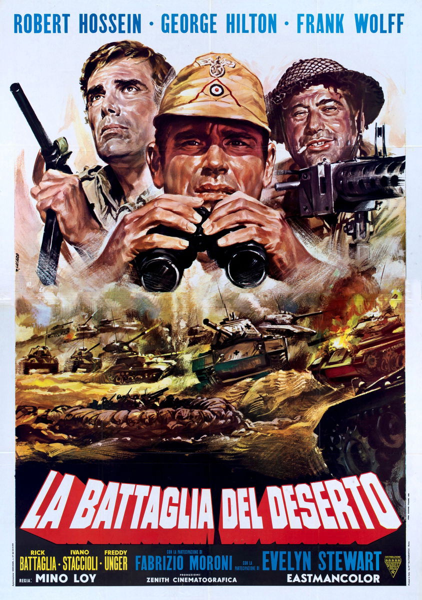 La battaglia del deserto - Manifesto 1