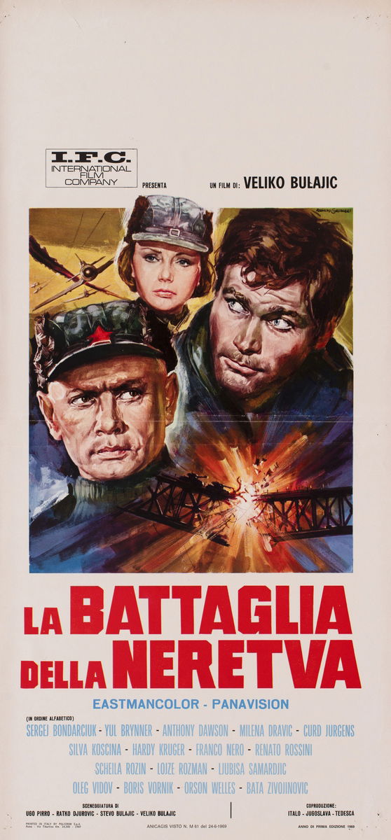 The Battle of Neretva - Lobby Card 1