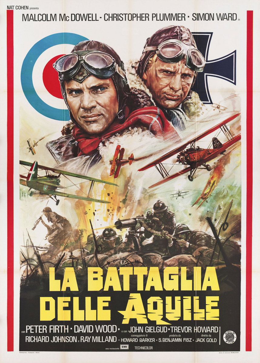 Manifesto 2 per il film La battaglia delle aquile (1976)