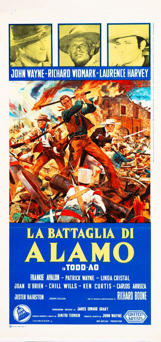 The Alamo - Lobby Card 1