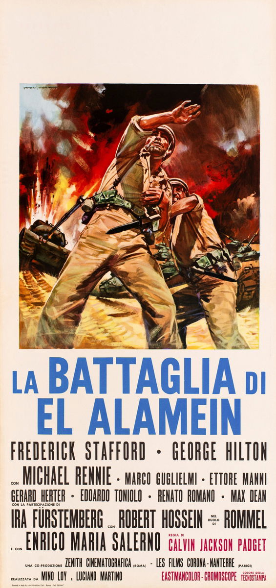 The Battle of El Alamein - Lobby Card 1