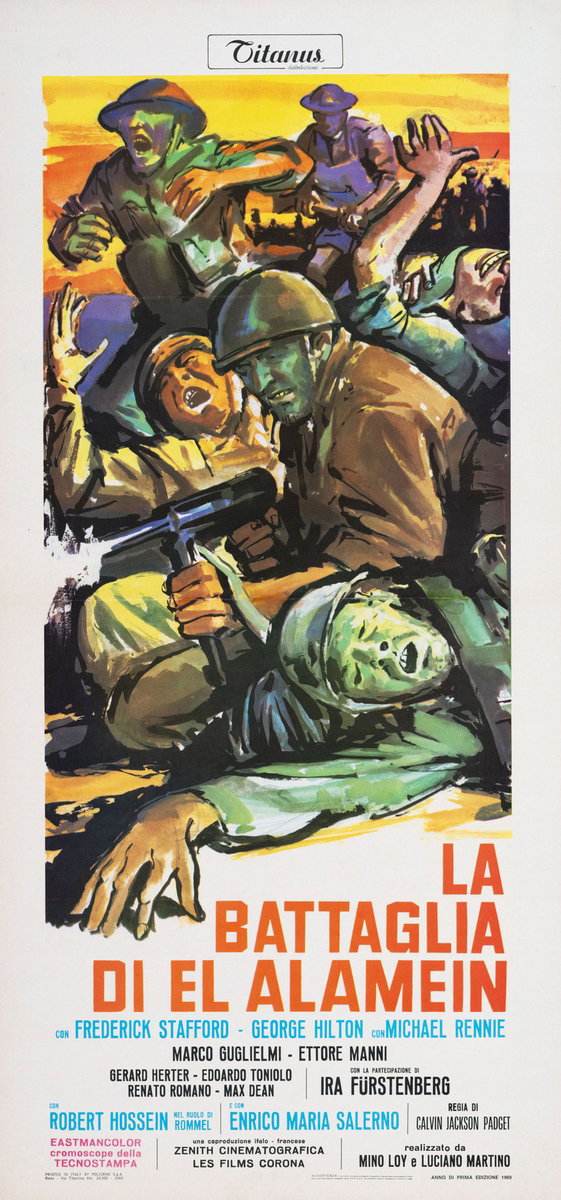 Locandina 2 for the film The Battle of El Alamein (1969)