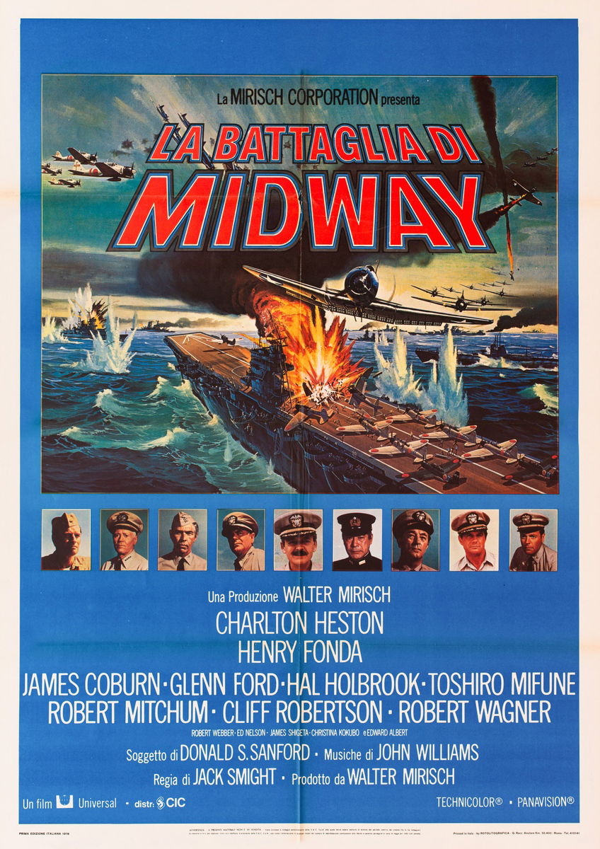 La battaglia di Midway - Manifesto 1