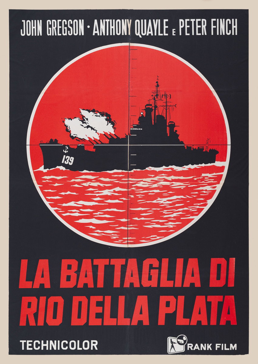 La battaglia di Rio della Plata - Manifesto 2