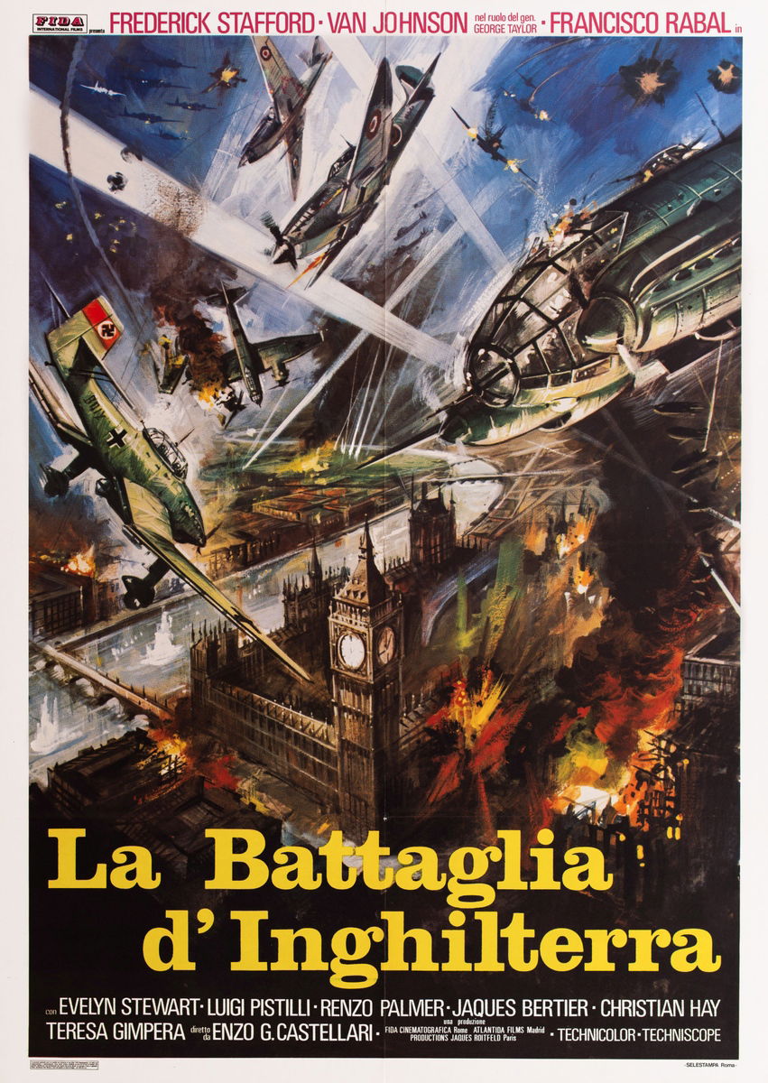 La battaglia d'Inghilterra - Manifesto 1